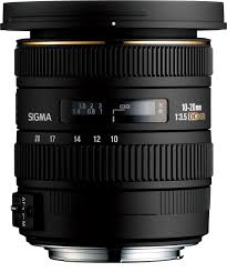 Sigma EX DC HSM NAF - Objetivo Gran Angular para Nikon 10-20mm f/3.5
